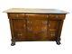1800s Antique Sideboard Server Buffet Converted To Kitchen Island