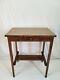 1915 American Arts & Crafts Tiger Oak Kids Desk / Hallway Table