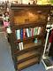 1930s Globe-wernicke Antique Five-stack Tiger Oak Barrister Sectional Bookcase