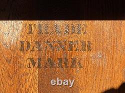 19th C Antique Victorian Tiger Oak Barrister Bookcase Danner Manufacturing Co