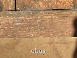 19th C Antique Victorian Tiger Oak Barrister Bookcase Danner Manufacturing Co