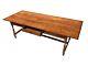 20th C Monumental W&m Antique Style Tiger Maple Harvest / Tavern / Dining Table