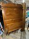 2 Day Deal Onlyantique Eastlake Victorian Tiger Oak Full Size Bed