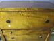 Antique 1840's Tiger Maple, Serpentine Claw Foot Highboy Dresser Empire