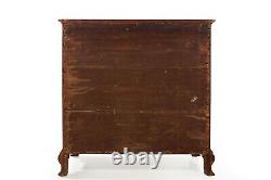 American Chippendale Tiger Maple Antique Chest of Drawers circa 1790