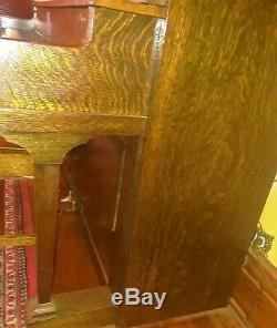 Antique 1918 Cable-Euphona Inner Player Player Piano in Tiger Oak. SEE VIDEO