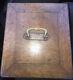 Antique Bigelow Kennard Boston Tiger Oak Wood Box For Clocks, Silver Set