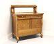 Antique Circa 1900 Victorian Era Tiger Oak Empire Style Sideboard