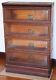 Antique Globe Wernicke Tiger Oak D 299 Barrister Bookcase 4x 8.5 Sections