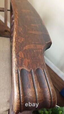 Antique Morris Chair Tiger Oak