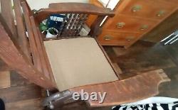 Antique Morris Chair Tiger Oak