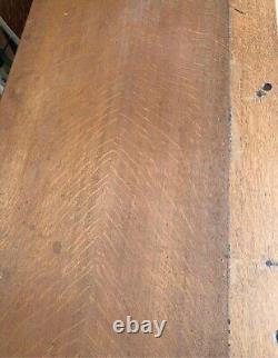 Antique Oak Drawer Chest, Victorian Tiger Oak WAIT & BARNES FURNITURE MICHIGAN