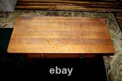 Antique Original Limbert Coffee Table Side Quartersawn Oak Tiger Arts & Crafts