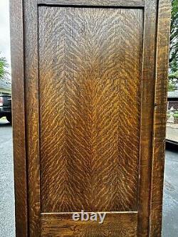 Antique Schoolmasters Desk Lectern Solid Quarter-Sawn Tiger Oak c. 1900