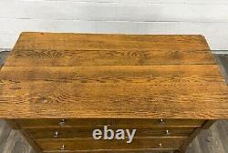 Antique Stickley Style Mission Arts & Crafts Tiger Oak Dresser Credenza Buffet