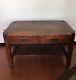 Antique Stickley Tiger Oak 1902 Arts And Crafts Library Table 48w