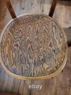 Antique Thonet Armchair Bentwood Tiger Oak