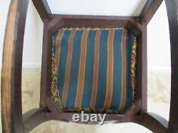 Antique Tiger Mission Oak petite Childs Rocker Rocking Chair Carpet Cutter