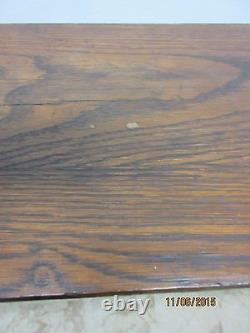 Antique Tiger Oak Art Crafts Mission School House Coat Rack Hat Industrial A