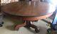 Antique Tiger Oak Dining Table Only 42 Wide Farmhouse