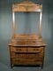 Antique Tiger Oak Dresser Vanity Quarter-sawn (no Mirror Glass)