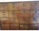 Antique Tiger Oak Filing Cabinet With 16 Drawersrare Find