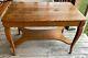 Antique Tiger Oak Library Table Eye Catching 1920's Prohibition Era