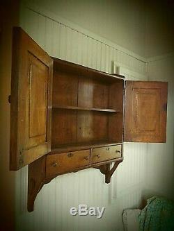 Antique Tiger Oak Medicine Cabinet- Must See- Gift Worthy