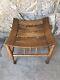 Antique Tiger Oak Thebes Stool