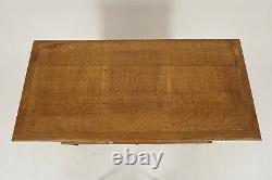 Antique Tiger Oak and Walnut Sideboard, Buffet, Scotland 1920, B2137