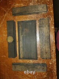 Antique UNION TOOL CHEST CO. B 17 Tiger Oak, 5/2, 7 Drawer Machinist Tool Chest