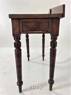 Antique Victorian Tiger Oak Hall Table, Server, Sofa Table, Scotland 1880, B665
