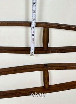 Antique Victorian Tiger Stripe Oak Childs Medical Crutches 31 VERY RARE! 2673