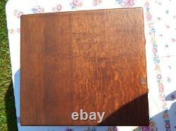 Antique Vintage Library 4 Drawer Card Catalogue File Cabinet Oak Wood