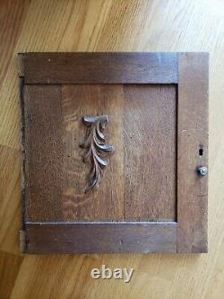 Antique Vintage Oak Dresser Buffet Cabinet Sideboard Clawfoot Tiger Project