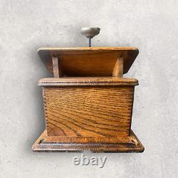 Antique WESTERN ELECTRIC Quartersawn Tiger OAK Wood WALL PHONE +Internals RINGS