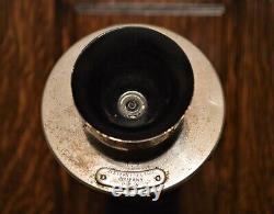 Antique Western Electric Tiger Oak Wall Crank Telephone 1910-11 5 Bar Magneto