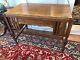 Beautiful Arts And Crafts Mission Transitional Tiger Oak Desk/writing Table