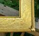 C1930 American Whistler Boston School Arts Crafts Gilded Flat Panel Tiger Oak Fr