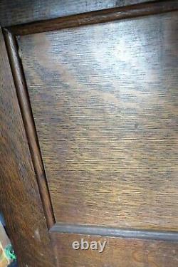 Cabinet Antique TIGER OAK Wooden Industrial Vintage 1930's New Jersey (08865)