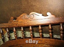 Carved Tiger Oak Spoon Carved Eastlake Sheet Music Holder Victorian Book Stand