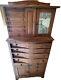 Dr Doctors Dentist Apothecary Cabinet Drawers Tiger Oak Antique Chest Hidden