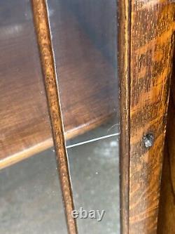 English Antique Tiger Oak Art Deco Sideboard Secretary Cabinet buyer$ship