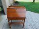 Estate Find Tall French County Drop Down Desk Solid Oak