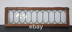 Globe Wernicke Leaded Glass DOOR Tiger Oak Barrister Bookcase Replacement Part