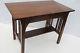 Great Mission Tiger Oak Desk Writing Table With One Drawer, C. 1900