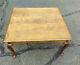Handmade Queen Anne Style Tiger Maple Coffee Table Unsigned D R Dimes Quality