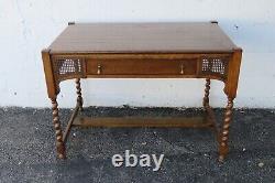 Knoxville Tables Early 1900s Mission Art and Craft Oak Writing Office Desk 3498