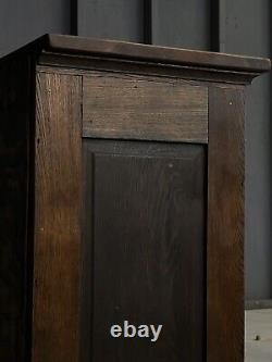 Large Antique Apothecary Cabinet, Antique Wood Drawer Unit, Multi Drawer Cabinet