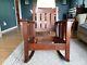 Mission Antique Tiger Oak Rocking Chair (unmarked, Possibly Stickley Bros)